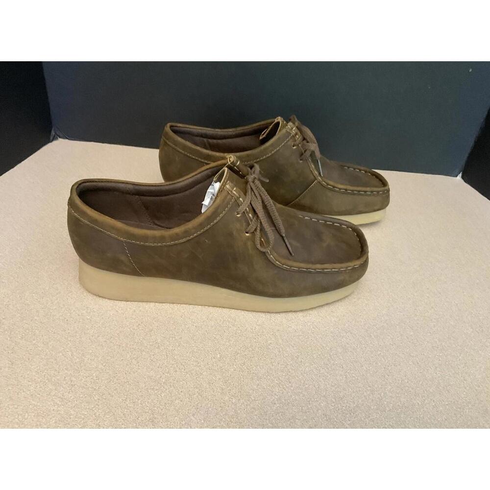 New! Womens Clarks Padmora Brown Smooth Leather Loafers. Size 10. Nice Shoes!!!